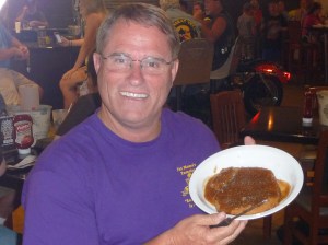 Dave is having Country Fried Steak.