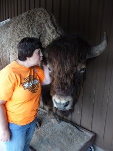 Michele with her little friend.