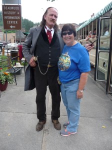 Michele with Wild Bill